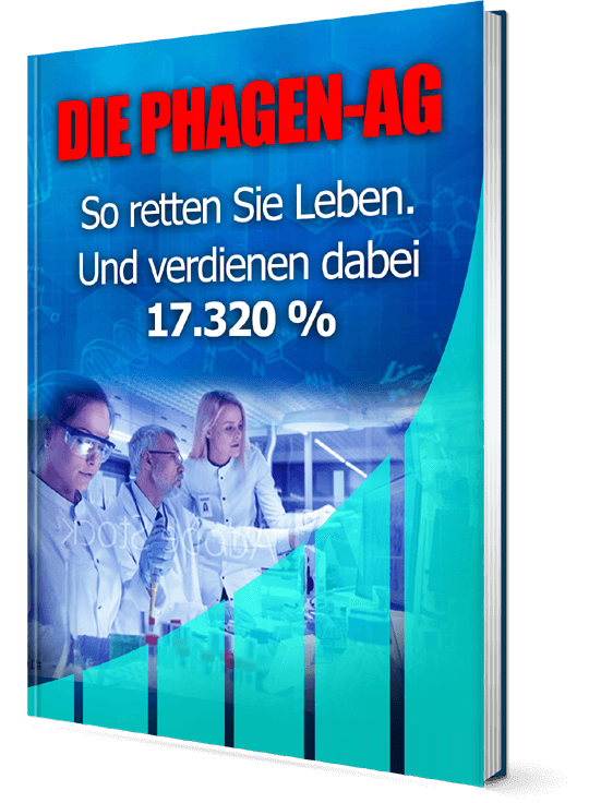 Buch: „Die Phagen-AG So retten Sie Leben. Und verdienen dabei 17.320%“